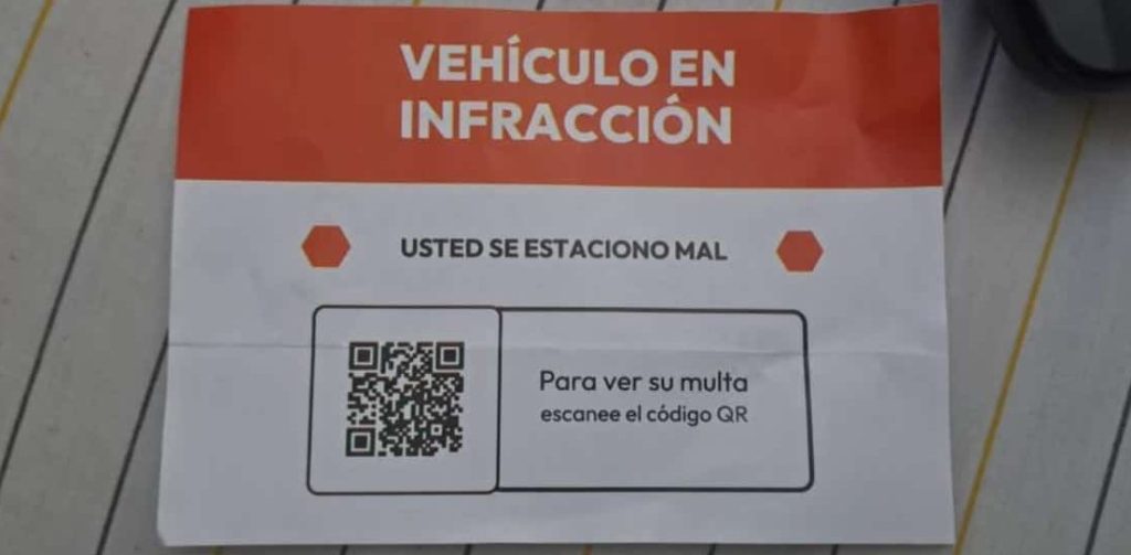 Imagen de la boleta fraudulenta